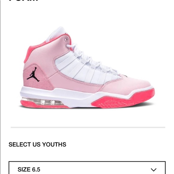 JORDAN MAX AURA GS “PINK FOAM” - Picture 14 of 15